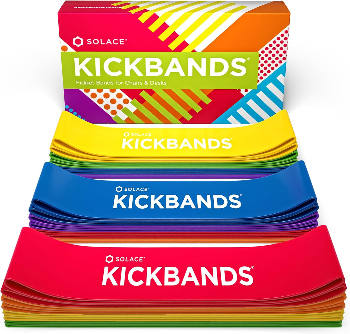 Kick Bands 24-Pack (Rainbow)