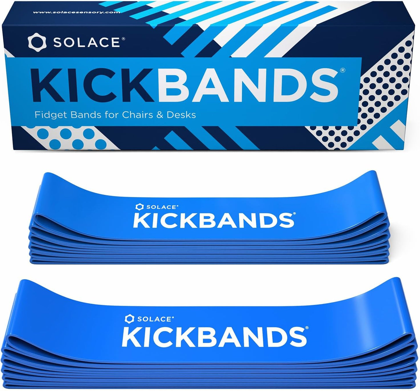 Kick Bands 12-Pack (Blue)